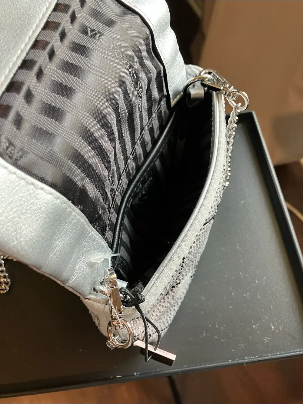 Victorias Secret glittering ivory